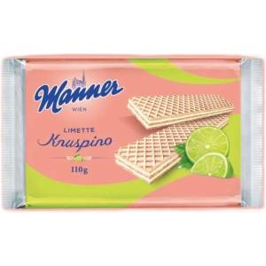 Manner Вафли Manner Knuspino Limete с лайм 110 г