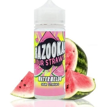 Image 1 of Bazooka Sour Straws Watermelon 100ml