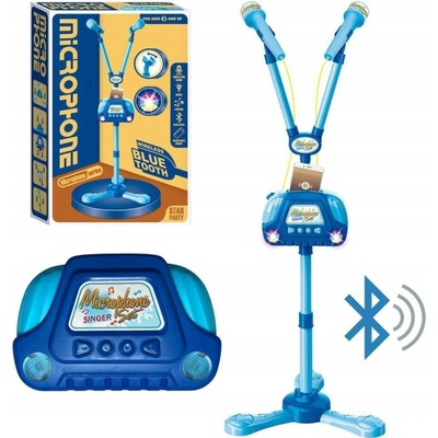 Trifox KARAOKE SADA PRO DĚTI MIKROFON MP3 PŘEHRÁVAČ BLUETOOTH STATIV DÁREK – Hledejceny.cz