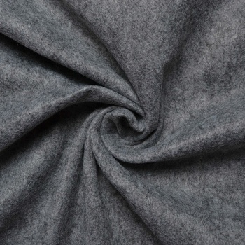 Látka mäkký filc/ plsť farba šedá