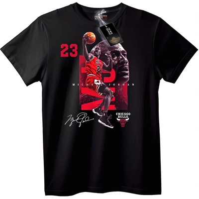 NOONEBRAND Тениска Michael Jordan 23 Bulls - 2XL, White
