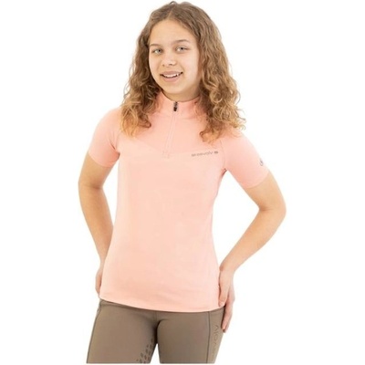 BR Dětské jezdecké tričko Eevolv coral almond – Zboží Mobilmania