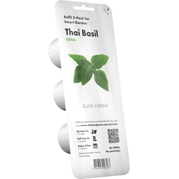 Click & Grow Семена Click and Grow - Тайландски босилек, 3 пълнителя (SGR37X3)