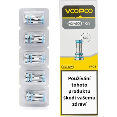 VOOPOO PnP-X žhavící hlava 1,0 ohm 5 ks