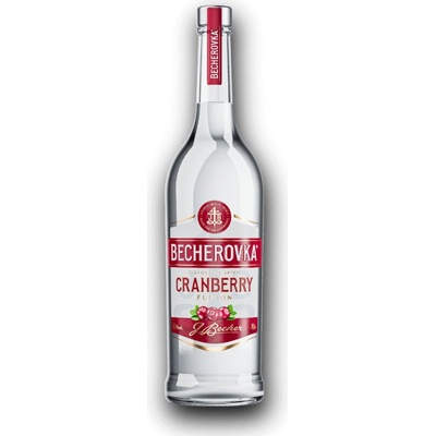 Becherovka Cranberry Fusion 30% 0,7 l (čistá fľaša)