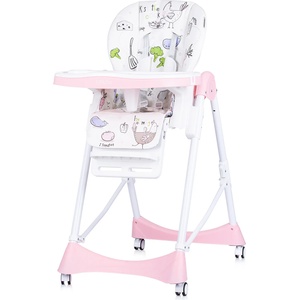 Chipolino Столче за хранене Chipolino - Бамбино, розова вода (STHBM02306RW)