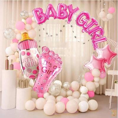 LUKY Balónková girlanda Baby girl