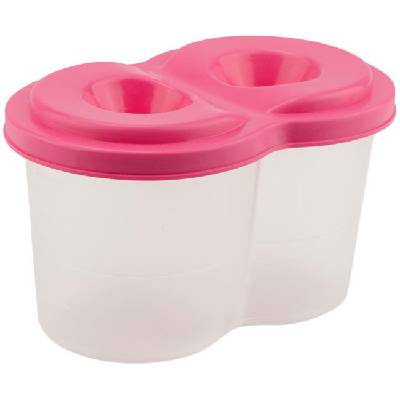 Чаша за рисуване Kite двойна неразливаща Розов (1614029-05-K17-1142-10)