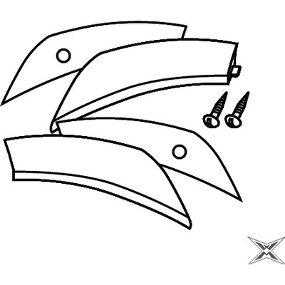 Reflexní prvky Shad D1B431CAR pro SH43