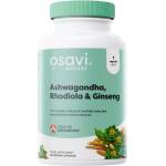 Osavi Ashwagandha + Rhodiola and Ginseng, 120 Vegan Capsules
