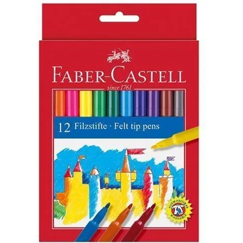 Faber-Castell Флумастери faber-castell Замък 12 цв