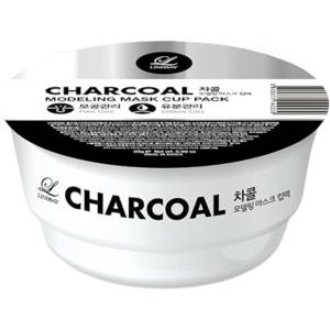 LINDSAY Modeling Mask Cup Pack Charcoal - Почистваща алгинатна маска за лице с въглен 28г