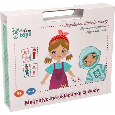 Adam Toys Magnetické Puzzle Profesie