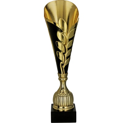 Pohár plastový zlato černý Výška: 43,5 cm