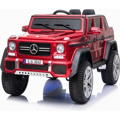 ROLLZONE Mercedes-Maybach G650 12V - Детски акумулаторен джип, Червен, EVA гуми (G650-S-red)