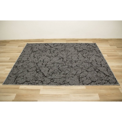 Nej-koberce Marble 75 mramor šedý / černý