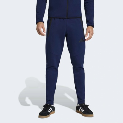 adidas Bavlněné tepláky Tiro Travel Tmavě modrá