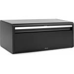Brabantia Кутия за хляб Brabantia Fall Front 107836, 18 л, 46.5х25 см, Стенен монтаж, Без пръстови отпечатъци, Черен (107836)