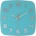 NeXtime Стенен часовник Classy Square тюркоазен (8816tq)