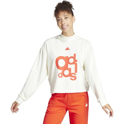 Adidas Блуза French Terry Print Loose Sweatshirt