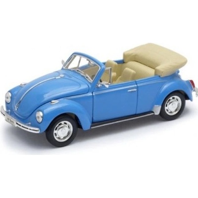 Welly Volkswagen Beetle Convertible Čierná 1:24