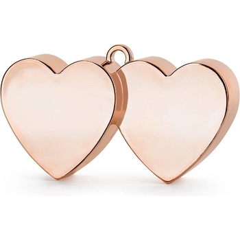 Party Deco Тежест за Балони - Сърца в Розово Злато