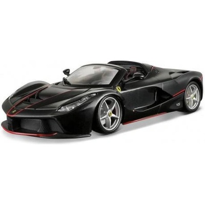 BburagoLaFerrari Aperta čierna metalíza 1:24
