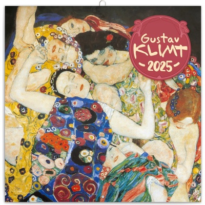 poznámkový Gustav Klimt 30 × 30 cm 2025
