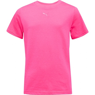 Puma Essentials Centered Cat Logo Tee G růžová
