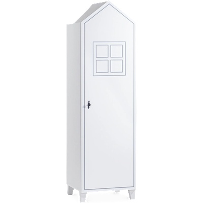 Carmen Еднокрилен гардероб miami - бял (3575116)