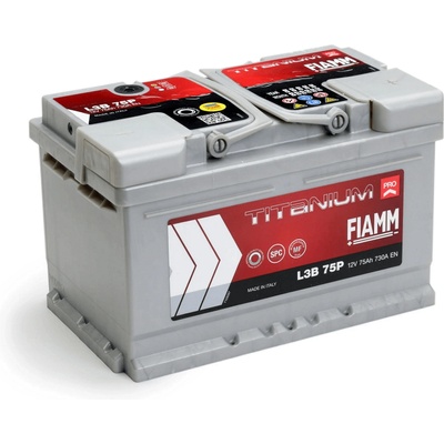 FIAMM TItanium Pro 12V 75Ah right+ (7905156)