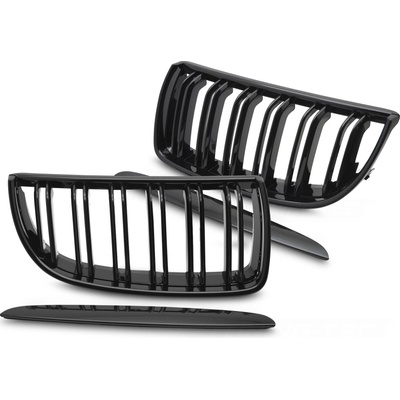 Predná maska BMW E90 / E91 05-08 Sport Glossy Black Double Bar