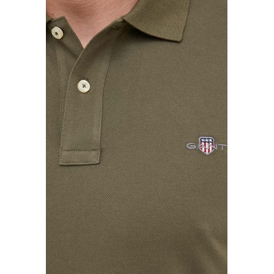 Gant Памучна тениска с яка Gant (2220)