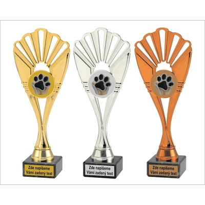 VIZINGR Kynologie trofeje ET468-L386 ET468-L386 zlato