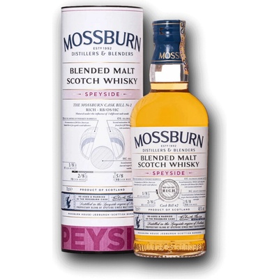 Mossburn The Mossburn Cask Bill #2 46% 0,7 l (tuba)