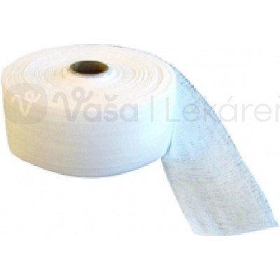 Batist Gáza skladaná v páse s buničitou vatou (7 cm x 20 m) 2 kotúče