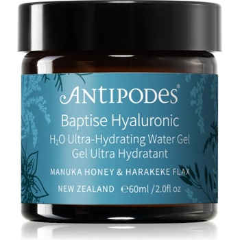 Antipodes Baptise H₂O Ultra-Hydrating Water Gel лек хидратиращ крем-гел за лице 60ml