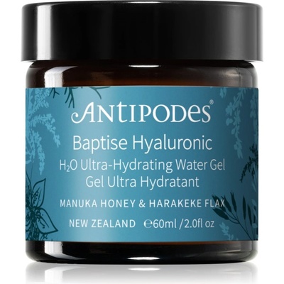 Antipodes Baptise H₂O Ultra-Hydrating Water Gel лек хидратиращ крем-гел за лице 60ml