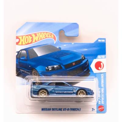 Mattel Hot Wheels NISSAN SKYLINE GT-R (BNR34) 10/10 199/250