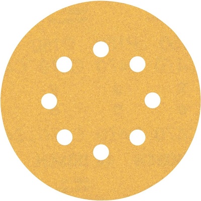 BOSCH Brúsny papier EXPERT C470 s 8 otvormi, 125 mm, zrnitosť 150, 50 ks 2608901120