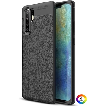 Image 1 of Huawei P30 Pro Удароустойчив Litchi Skin Калъф и Протектор