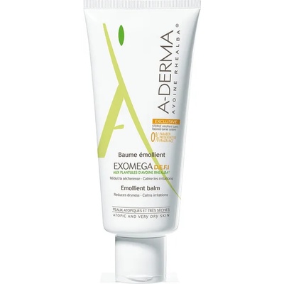 ADERMA Емолентен балсам за лице и тяло , атопичен дерматит , , A-Derma Exomega D. E. F. I , 200 МЛ