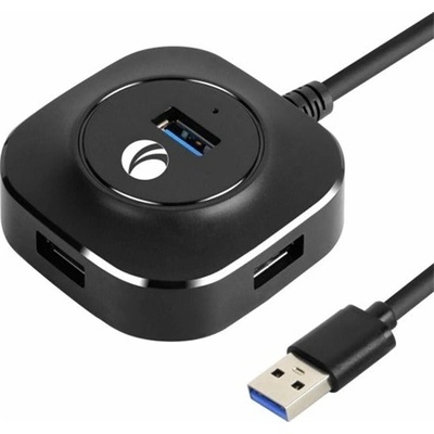 LogiLink Vcom DH-307 4-портов USB3.0 хъб черен (DH-307)