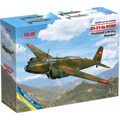 ICM Ki-21-Ia RTAF Thailand's Heavy Bomber 1:72