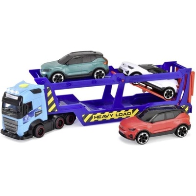 Dickie Toys Автовоз Volvo FH 16, 40 см + 3 коли, светлина, звук