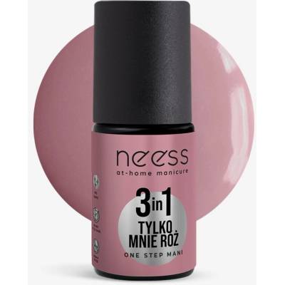 NEESS Hybridní lak One Step 3v1 Tylko Mnie Róż 4 ml