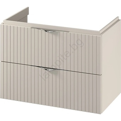 Cersanit S1015-003 - Стенен шкаф под мивка TIRSO 80x45 см бежов (CS0218)