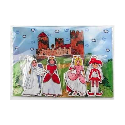 Marionetino Veľká sada bábok a kulís Kráľovská rozprávka