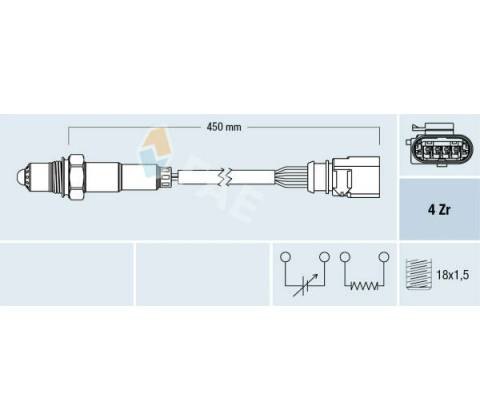 Lambda sonda FAE 77198