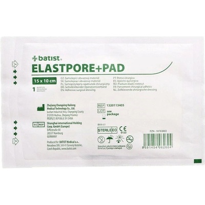 Elastpore+PAD rychloobvaz 10 x 15 cm sterilní 1 ks